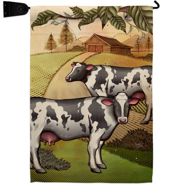 Cattles - Farm Animals Nature Vertical Impressions Decorative Flags HG110273 Made In USA - Image 21