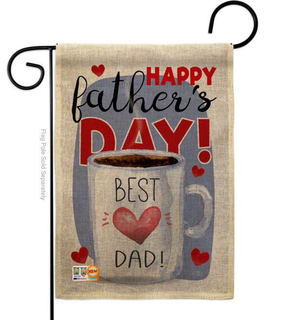 Happy Best Dad Day - Father's Day Summer Vertical Impressions Decorative Flags HG115135 Made In USA - Image 8