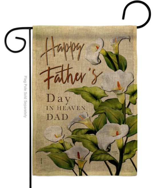 Father's Day In Heaven - Father's Day Summer Vertical Impressions Decorative Flags HG115241 Made In USA - Image 11