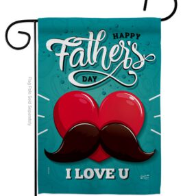Dad Mustache - Father's Day Summer Vertical Impressions Decorative Flags HG137153 Made In USA