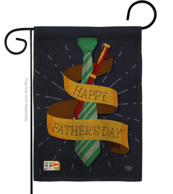 Happy Smartest Dad - Father's Day Summer Vertical Impressions Decorative Flags HG192064 Made In USA - Image 8