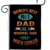 Cooler Dad - Father's Day Summer Vertical Impressions Decorative Flags HG192187 Made In USA