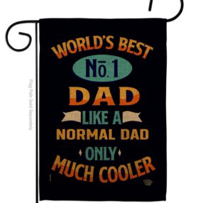 Cooler Dad - Father's Day Summer Vertical Impressions Decorative Flags HG192187 Made In USA