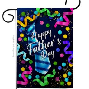 Best Tie Father - Father's Day Summer Vertical Impressions Decorative Flags HG192569 Made In USA