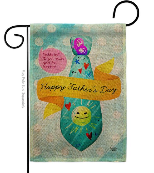 Happy Daddy Day - Father's Day Summer Vertical Impressions Decorative Flags HG192615 Made In USA - Image 11