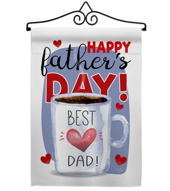 Happy Best Dad Day - Father's Day Summer Vertical Impressions Decorative Flags HG115135 Made In USA - Image 7
