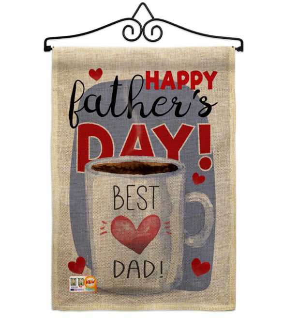 Happy Best Dad Day - Father's Day Summer Vertical Impressions Decorative Flags HG115135 Made In USA - Image 10