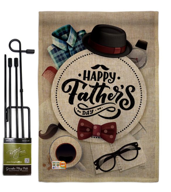 Fancy Dad Day - Father's Day Summer Vertical Impressions Decorative Flags HG115152 Made In USA - Image 12