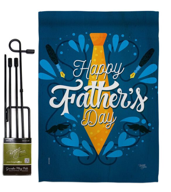 Gift For Dad - Father's Day Summer Vertical Impressions Decorative Flags HG115168 Made In USA - Image 4