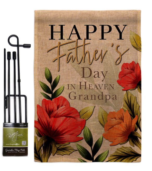 Heavenly Father & Grandpa - Father's Day Summer Vertical Impressions Decorative Flags HG115245 Made In USA - Image 14