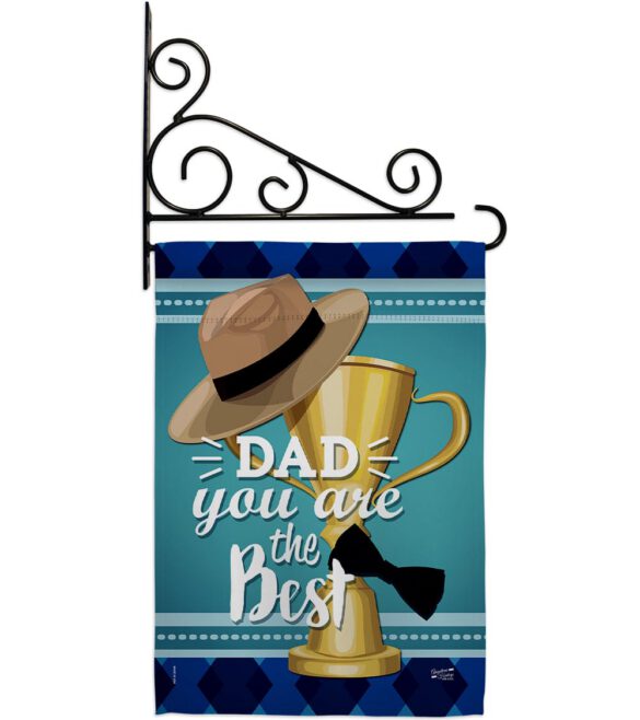 Dad You are the Best - Father's Day Summer Vertical Impressions Decorative Flags HG137048 Made In USA - Image 11