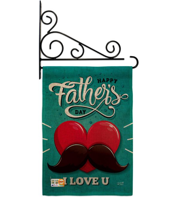 Dad Mustache - Father's Day Summer Vertical Impressions Decorative Flags HG137153 Made In USA - Image 12