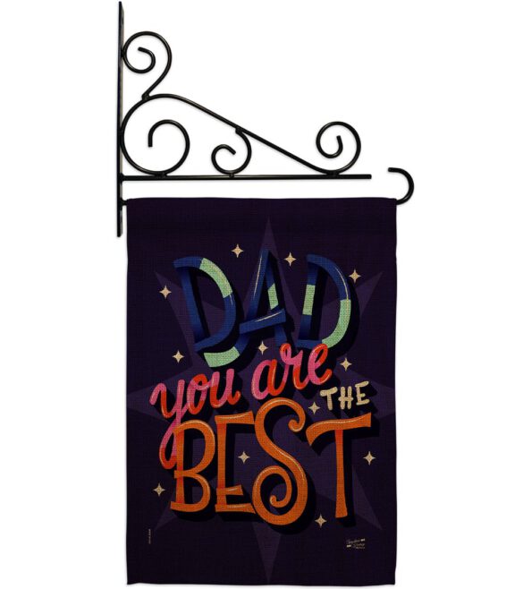 Dad Are Best - Father's Day Summer Vertical Impressions Decorative Flags HG137183 Made In USA - Image 8