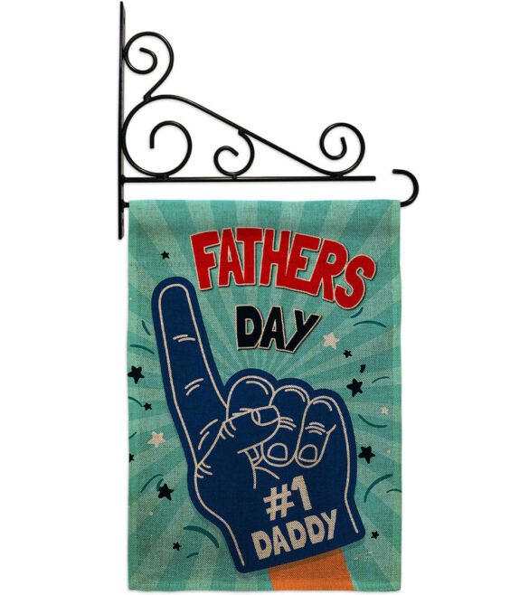 #1 Daddy - Father's Day Summer Vertical Impressions Decorative Flags HG137350 Made In USA - Image 19