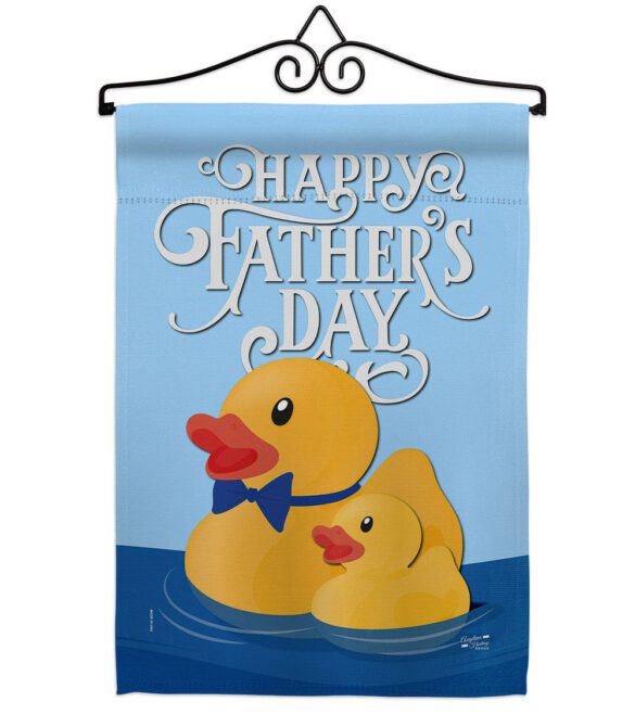 Daddy Yellow Duckie - Father's Day Summer Vertical Impressions Decorative Flags HG137352 Made In USA - Image 7