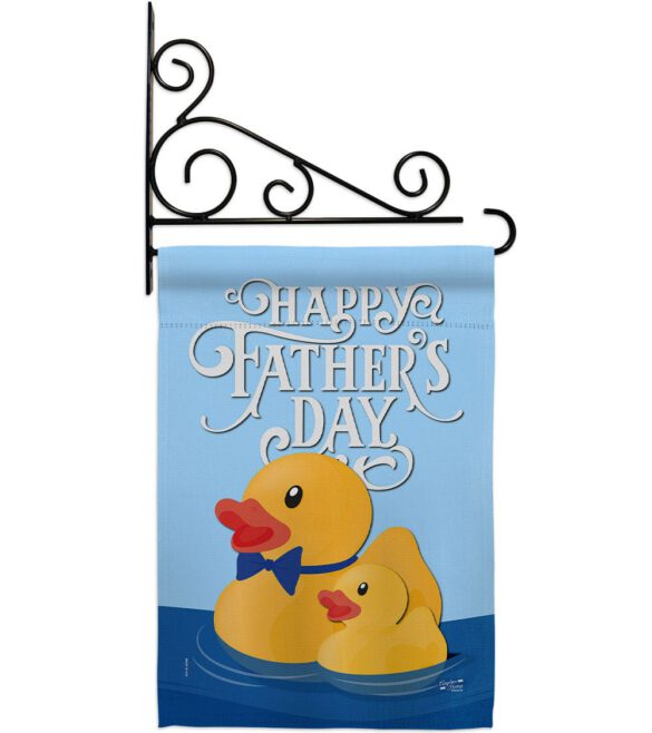 Daddy Yellow Duckie - Father's Day Summer Vertical Impressions Decorative Flags HG137352 Made In USA - Image 8