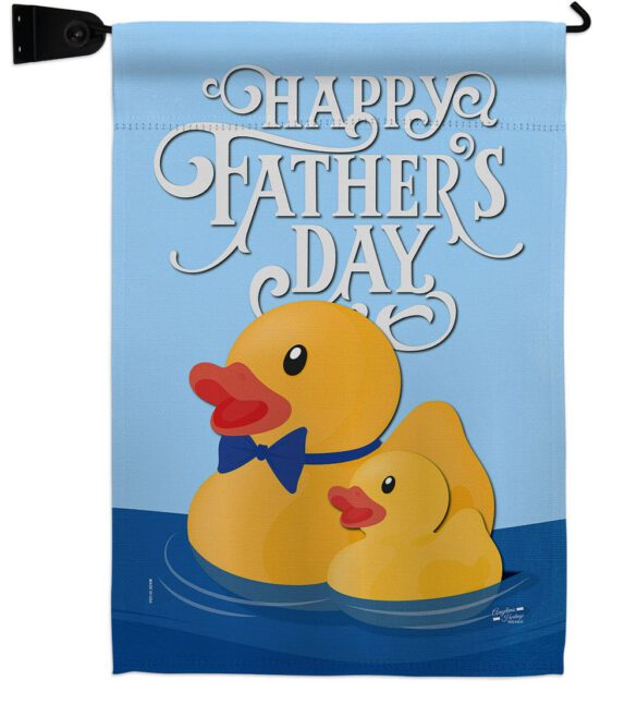 Daddy Yellow Duckie - Father's Day Summer Vertical Impressions Decorative Flags HG137352 Made In USA - Image 21