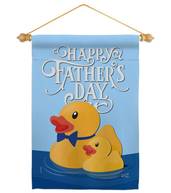 Daddy Yellow Duckie - Father's Day Summer Vertical Impressions Decorative Flags HG137352 Made In USA - Image 23
