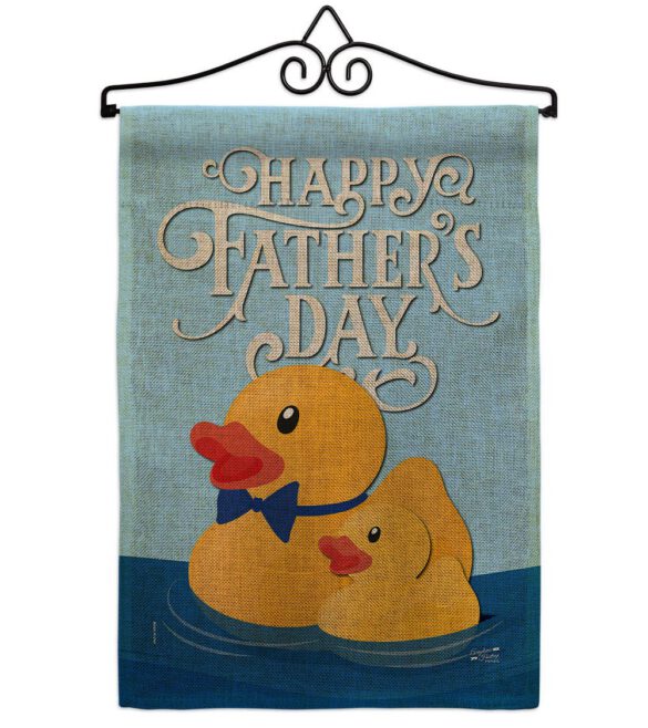 Daddy Yellow Duckie - Father's Day Summer Vertical Impressions Decorative Flags HG137352 Made In USA - Image 17