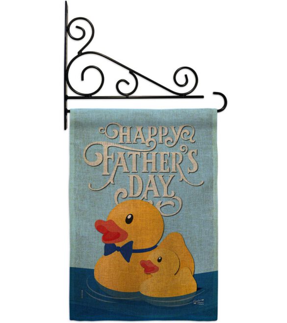 Daddy Yellow Duckie - Father's Day Summer Vertical Impressions Decorative Flags HG137352 Made In USA - Image 18