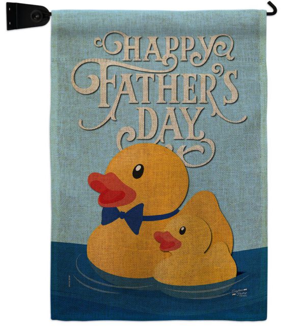 Daddy Yellow Duckie - Father's Day Summer Vertical Impressions Decorative Flags HG137352 Made In USA - Image 22