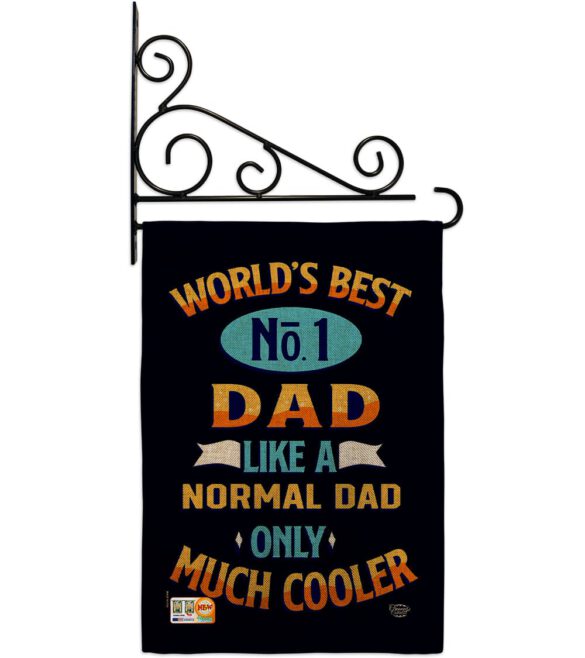 Cooler Dad - Father's Day Summer Vertical Impressions Decorative Flags HG192187 Made In USA - Image 14
