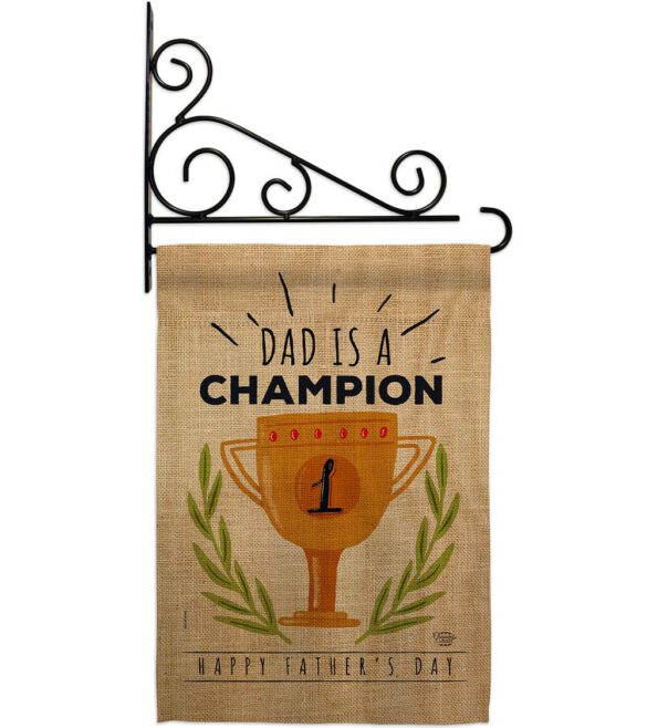 Dad Is Champion - Father's Day Summer Vertical Impressions Decorative Flags HG192389 Made In USA - Image 8