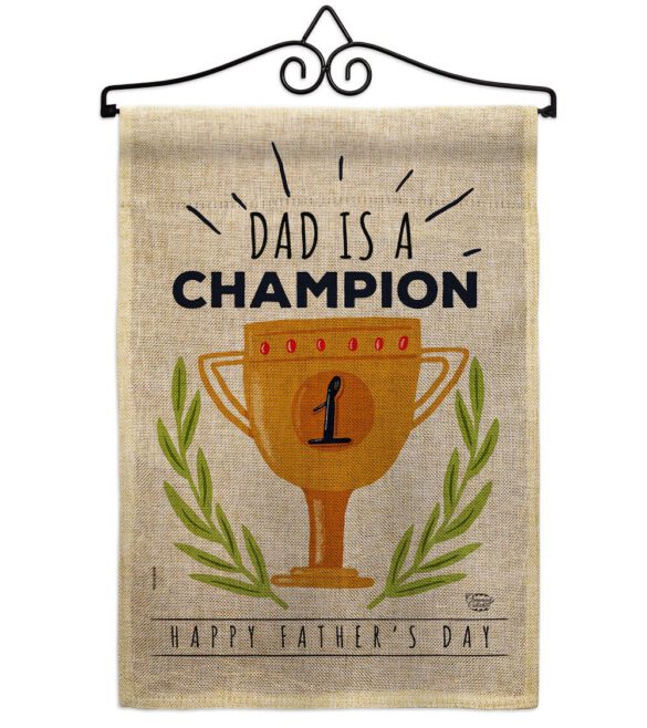 Dad Is Champion - Father's Day Summer Vertical Impressions Decorative Flags HG192389 Made In USA - Image 17