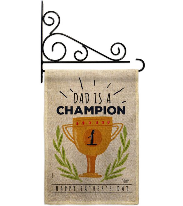 Dad Is Champion - Father's Day Summer Vertical Impressions Decorative Flags HG192389 Made In USA - Image 18