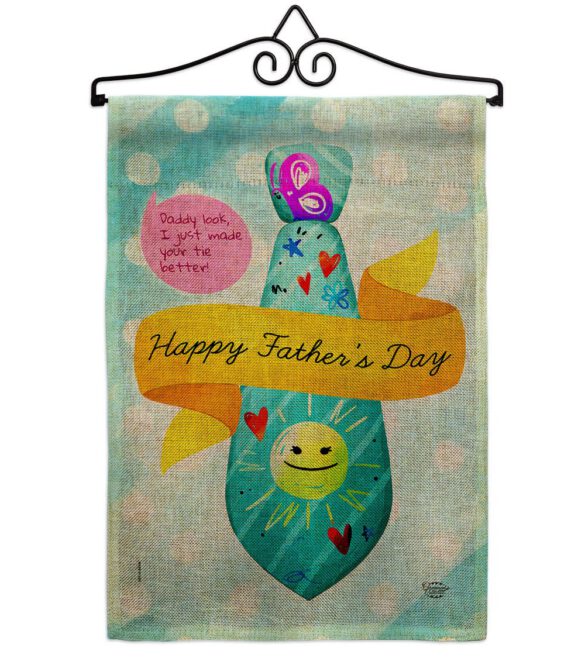 Happy Daddy Day - Father's Day Summer Vertical Impressions Decorative Flags HG192615 Made In USA - Image 17