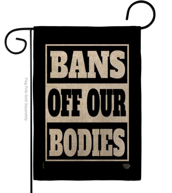 Bans Off Our Bodies - Support Inspirational Horizontal Impressions Decorative Flags HG190160 Made In USA - Image 23