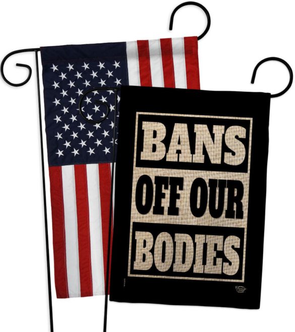 Bans Off Our Bodies - Support Inspirational Horizontal Impressions Decorative Flags HG190160 Made In USA - Image 31