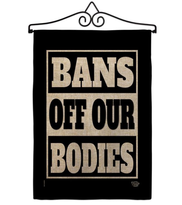 Bans Off Our Bodies - Support Inspirational Horizontal Impressions Decorative Flags HG190160 Made In USA - Image 38