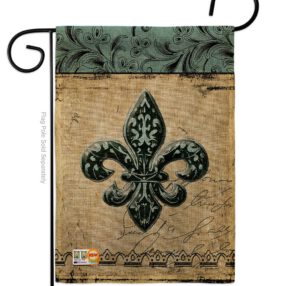 Garden Flag Fleur De Lys G118003 B