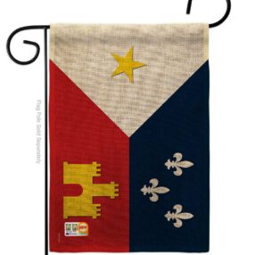 Garden Flag Fleur De Lys G118008 B