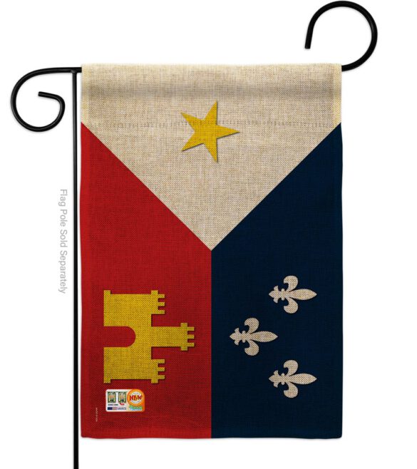 Acadiana - Fleur De Lys Interests Vertical Impressions Decorative Flags HG118008 Made In USA - Image 9