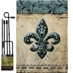 Garden Flag Fleur De Lys GS118003