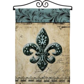 Garden Flag Fleur De Lys GS118003 02