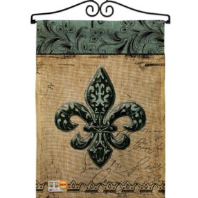 Garden Flag Fleur De Lys GS118003 B 02