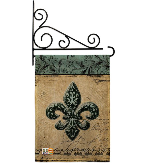 Flower De Luce - Fleur De Lys Interests Vertical Impressions Decorative Flags HG118003 Made In USA - Image 12