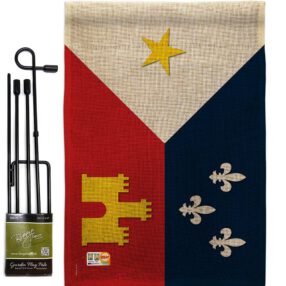 Garden Flag Fleur De Lys GS118008 B