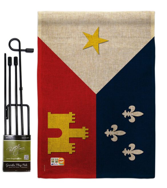 Acadiana - Fleur De Lys Interests Vertical Impressions Decorative Flags HG118008 Made In USA - Image 10