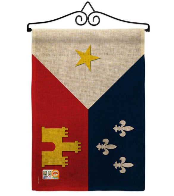 Acadiana - Fleur De Lys Interests Vertical Impressions Decorative Flags HG118008 Made In USA - Image 11
