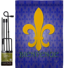 Garden Flag Fleur De Lys GS118009
