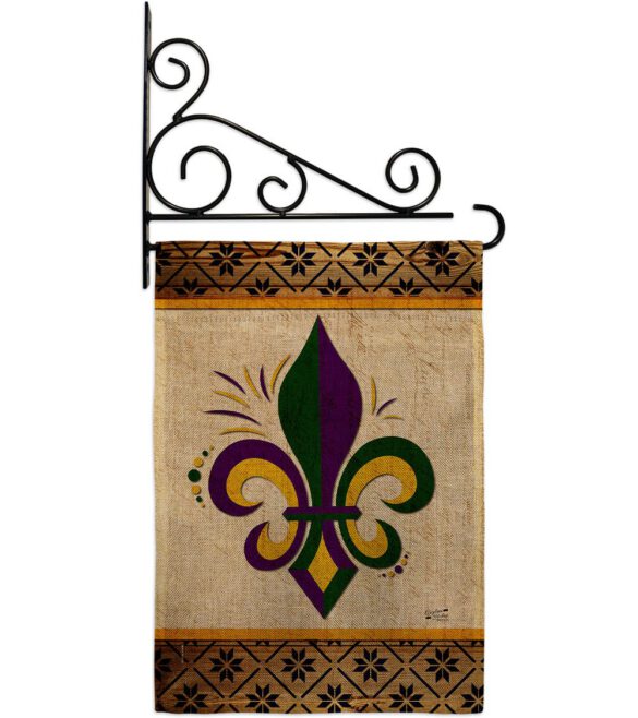 Fleur De Lys - Fleur De Lys Interests Vertical Impressions Decorative Flags HG137426 Made In USA - Image 18