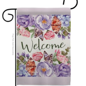 Colorful Bouquet - Floral Spring Vertical Impressions Decorative Flags HG104104 Made In USA