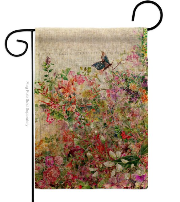 Flower Garden - Floral Spring Vertical Impressions Decorative Flags HG104131 Made In USA - Image 11
