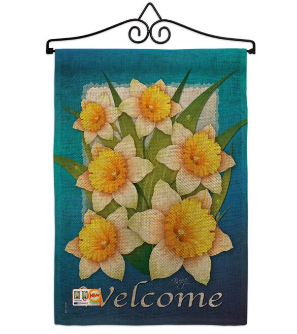 Daffodils - Floral Spring Vertical Impressions Decorative Flags HG104070 Made In USA - Image 10