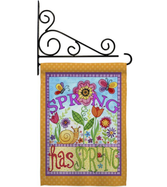 Bugs Spring - Floral Spring Vertical Impressions Decorative Flags HG104087 Made In USA - Image 11