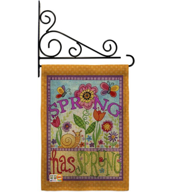 Bugs Spring - Floral Spring Vertical Impressions Decorative Flags HG104087 Made In USA - Image 12